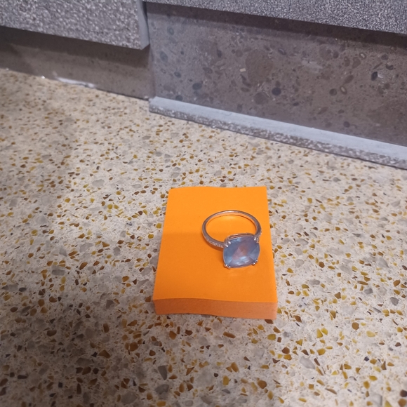 EFFY Blue Semi Precious & Diamond Ring - Picture 3 of 8